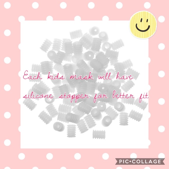 3 PCS Girls Face Mask Handmade Unicorn - Picture 5 of 5